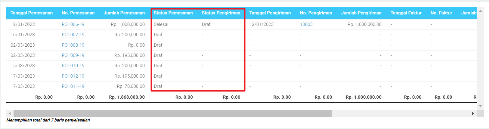 Bagaimana Cara Membuat Laporan Penyelesaian Pesanan Pembelian Mekari Jurnal 9754